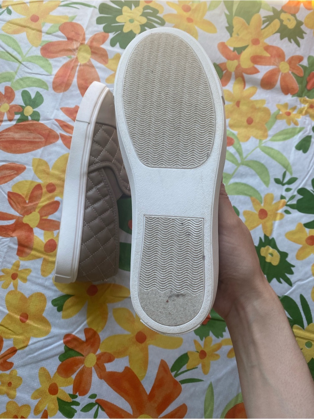 Steve Madden Quilted Faux Leather Slip-On Sneakers - Picture 10 of 11